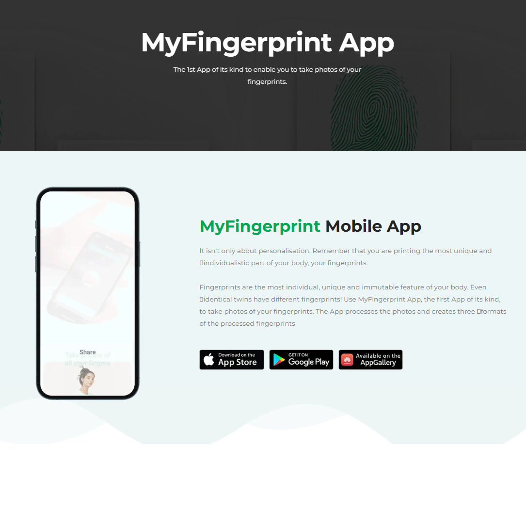 FINGERPRINT HEART atslēgu piekariņš