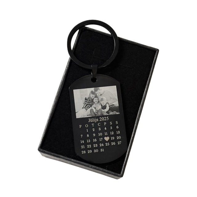 Attēla gravējuma atslēgu piekariņš