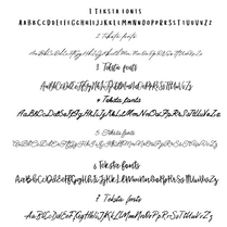 Piedāvātie fonti termosu gravējumam