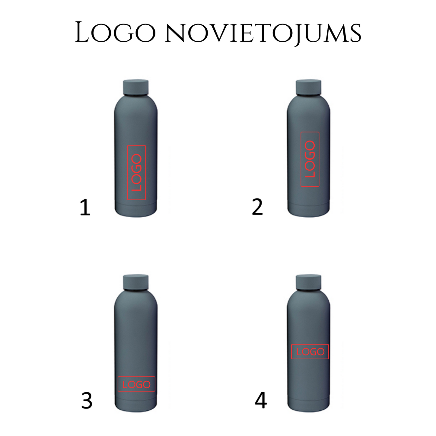 Termoss 500ml ar Tavu vārdu vai logo